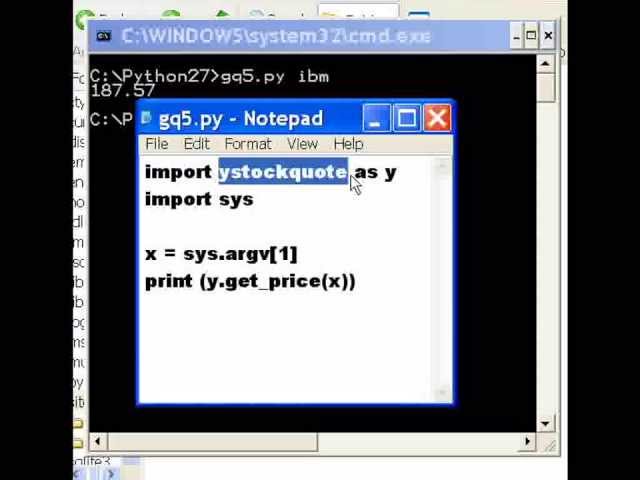 Python How to Get Stock Quotes the Easy Way
