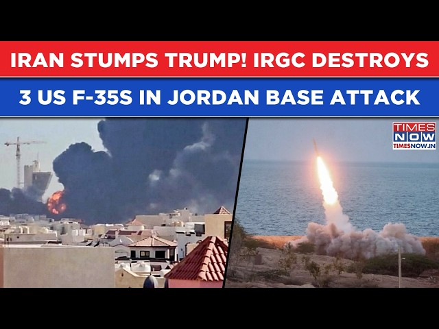 Iran Stumps Trump! IRGC Destroys 3 US F-35 Jets In Ballistic Missile Attack On Jordan Al-Azraq Base?