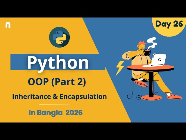 🧠 Python Inheritance & Encapsulation Explained | OOP Part 2
