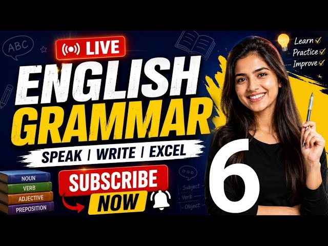 Day 6 English Grammar Class | Learn English Grammar from Basic to Advanced | EnglishOgi