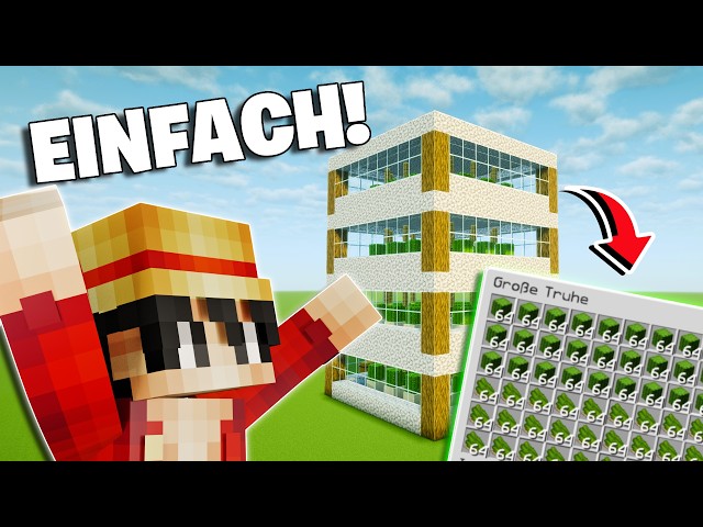 Vergiss diese Minecraft Farm NICHT! Automatische Kaktusfarm + 4 Geheimtipps