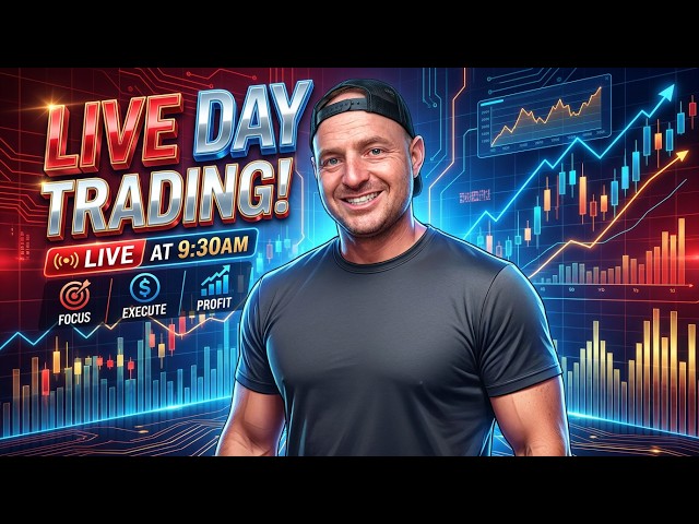 💰 Live Futures Day Trading — Market Open (ES & NQ) | OM