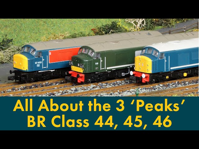 3 Peaks in N Gauge - Class 44/45/46 from Rapido Trains UK