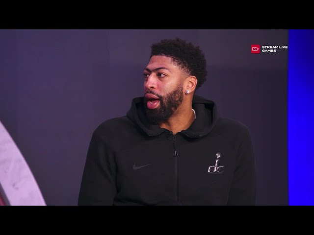 1-ON-1: Anthony Davis shares thoughts on Trae Young and new Wizards teammates