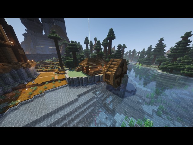 Fully Automatic Wood Mill with Autocrafters | Minecraft Redstone Build