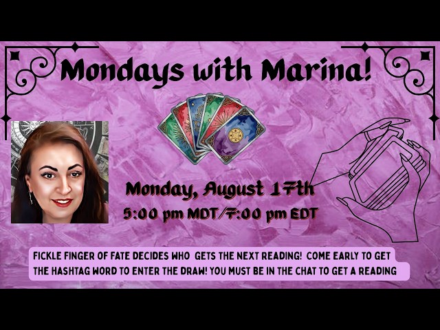 MONDAYS WITH MARINA