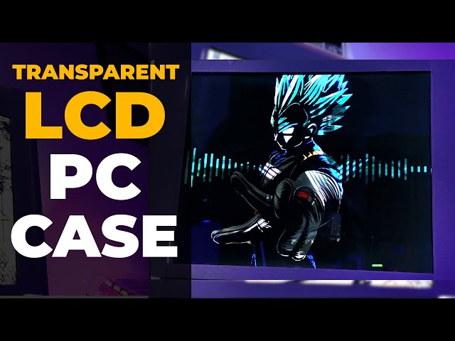 How to build a Transparent LCD Side Panel for PC: Snowblind build #pcmod #gaming #snowblind