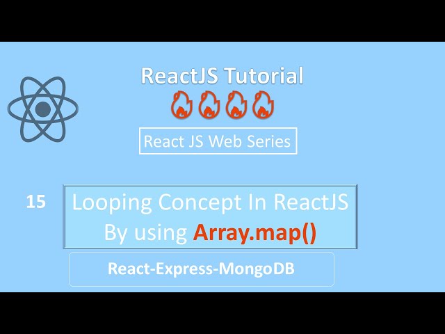 16 React With Map Function