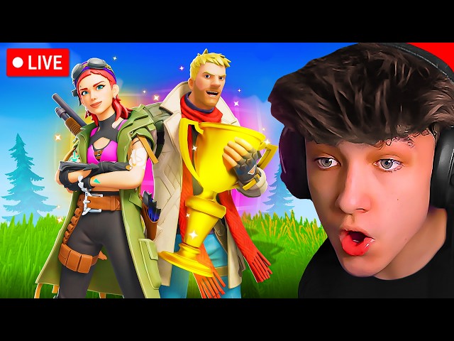 🔴LIVE! - LAST DAY OF PRACTICE BEFORE FNCS! (Fortnite)