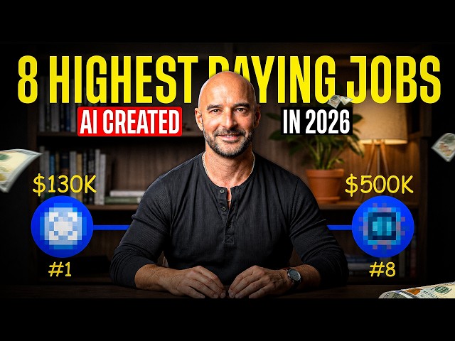 Top 8 Jobs AI created That Pay $130K to $500K That Barely Existed 3 Years Ago