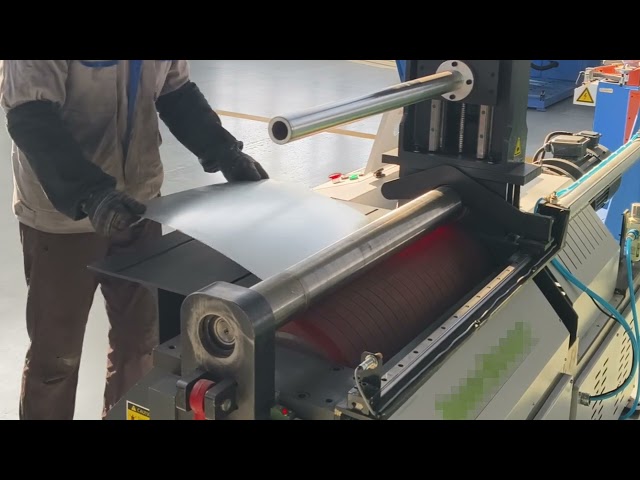 CNC TWO-ROLLER ROLLING MACHINE WORK DEMO