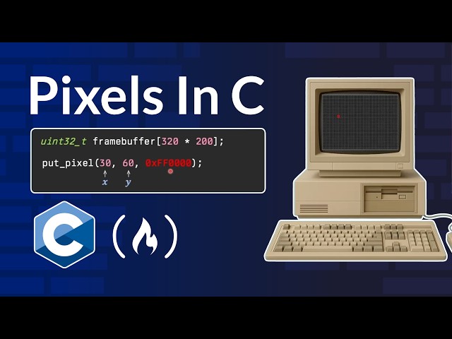 Low-Level Graphics in C – Pixel Manipulation and Frame Buffers