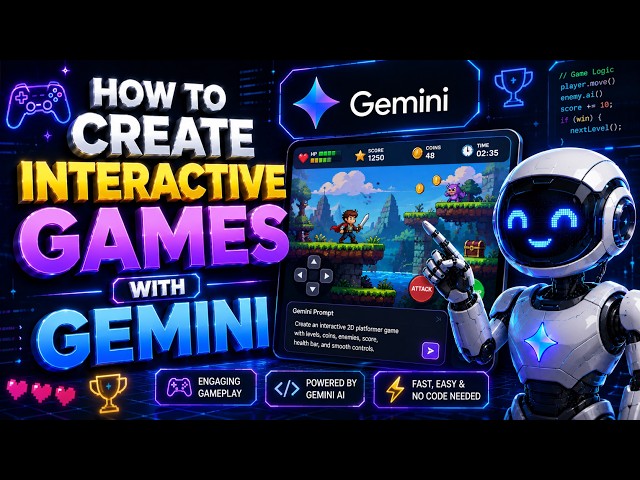 How to Create Interactive Games with Gemini