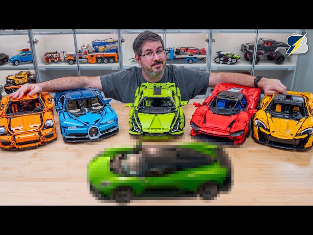 This Might Be the 2026 LEGO Technic 1:8 Supercar