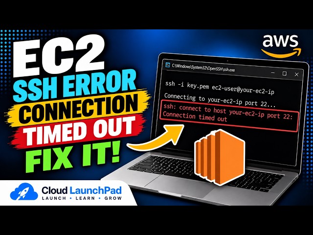 EC2 SSH Connection Timed Out? Here’s How to Fix It | AWS