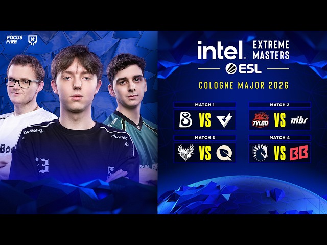 [FIL] IEM Cologne Major 2026 Day 1 - FlyQuest vs SINNERS, TYLOO vs B8, GL vs NRG, Liquid vs BIG