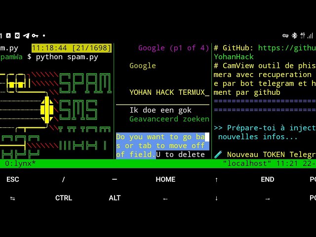 Termux Hacking les commandes de base Part1