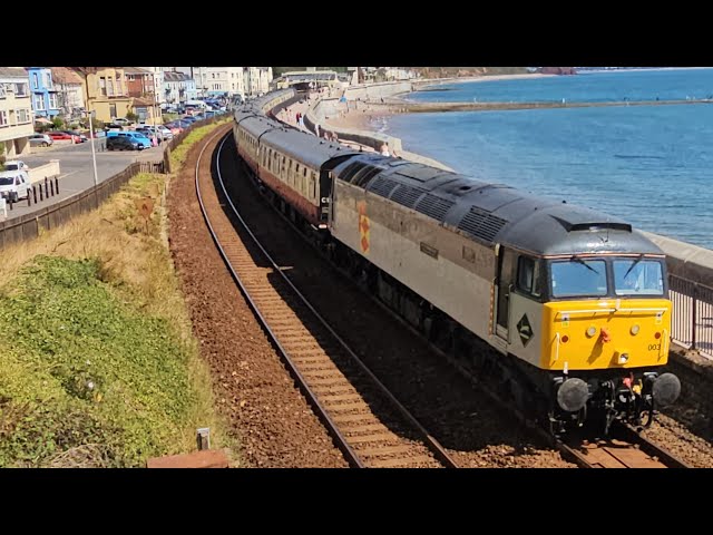 Trains at Dawlish 15/8/26