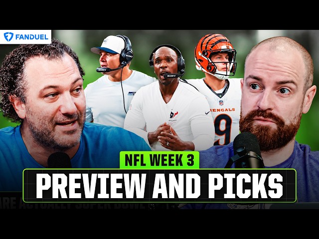 NFL Week 3 Preview & Picks: EVERY GAME!