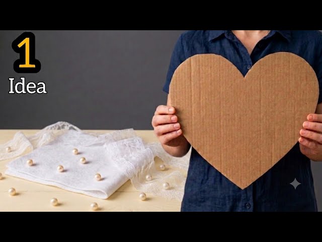 "How to make a $100 basket out of cardboard?"