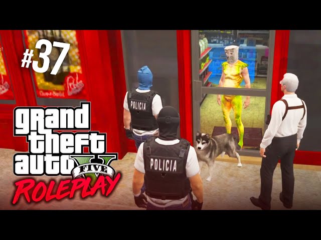 EL ATRACO DEL MARCIANO *LLORAMOS DE LA RISA* || GTA V ROLEPLAY #37