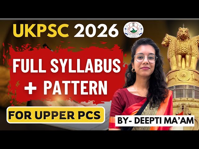 UKPCS 2026 Syllabus & Pattern Explained | Deepti Ma’am | Radiance Institute Dehradun #ukpsc