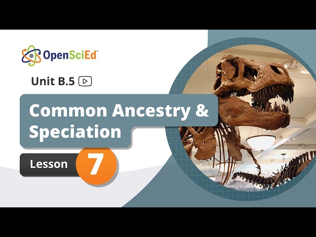 Unit B.5 Lesson 7 Planning Video | OpenSciEd On-Demand Resources
