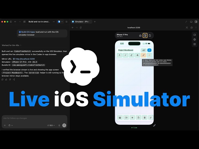 Codex Built-In iOS Simulator Guide