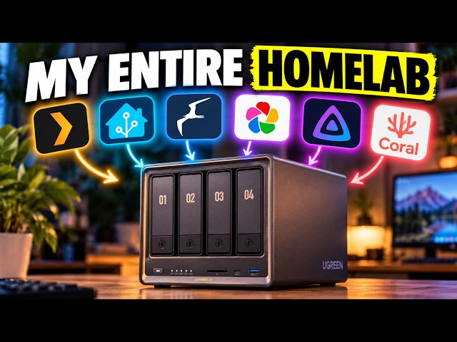I Moved My Entire Homelab to a UGREEN NAS | DXP4800 GT REVIEW