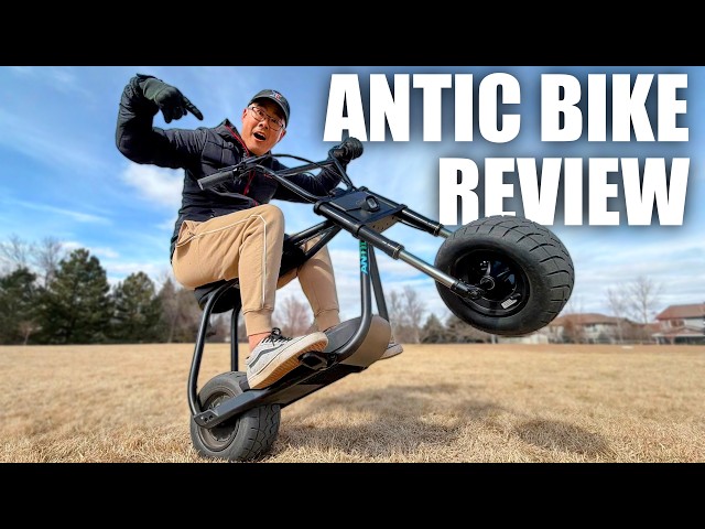 Reseña de Antic Bike: Esta mini bicicleta con ruedas es DIVERTIDA y RÁPIDA