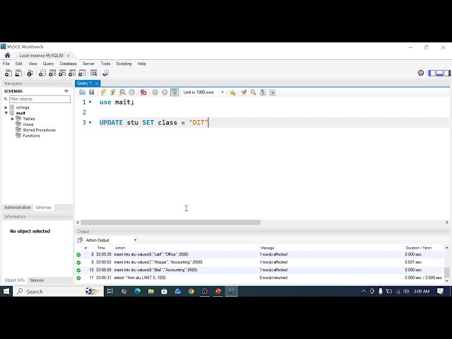 MySQL Workbench 06
