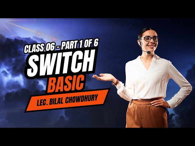 Switch Statement Basics | Easy Explanation for Beginners🖥️
