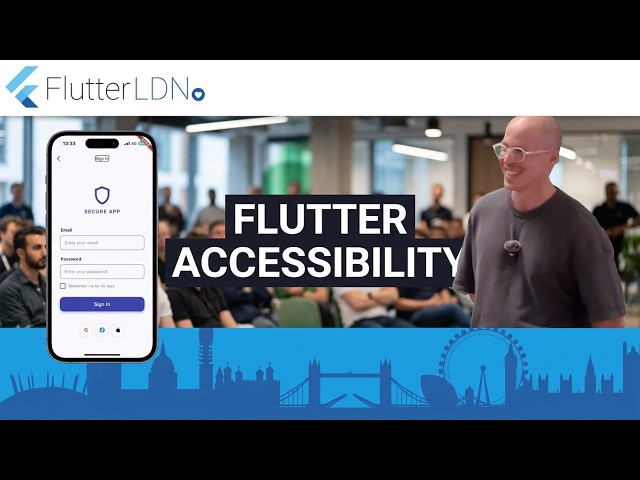 Denys Diachenko: Accessibility in Flutter: From Compliance to Better UX and Testing