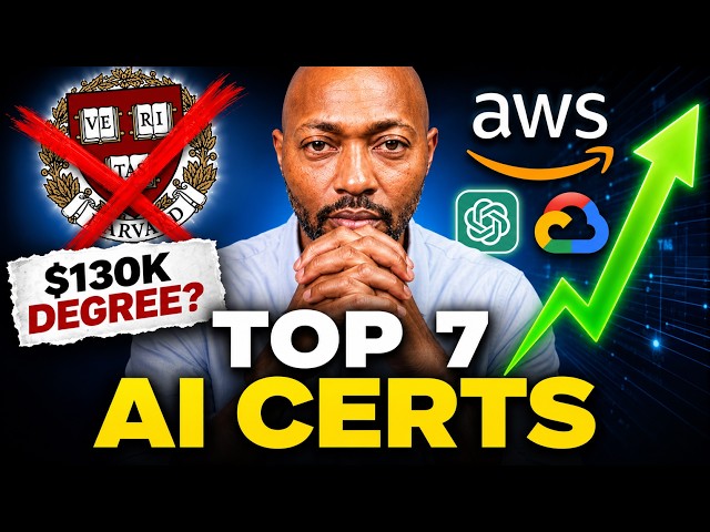 TOP 7 AI CERTIFICATIONS THAT CAN MAKE YOU RICH IN 2026