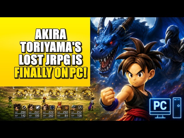 Blue Dragon Is FINALLY Coming to PC — And This Port Is Incredible!