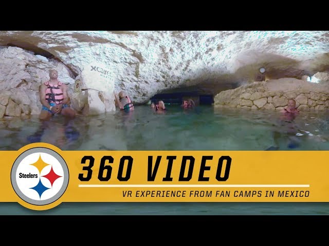 360° VR Experience from Fan Camps in Mexico w/ GoPro Fusion | Pittsburgh Steelers