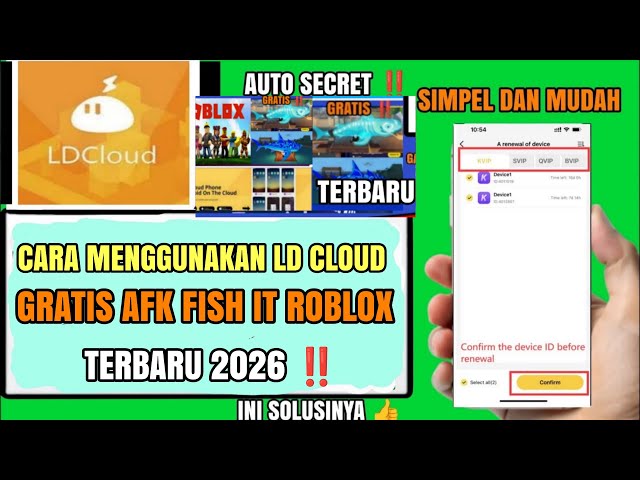 2026 Update ‼️ How to Get LDCloud for Free to AFK Fish in Roblox | Latest Guide on Using LDCloud ...