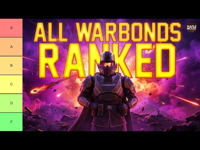 Helldivers 2: ALL 25 Warbonds Ranked (Updated Tier List Sept 2026)