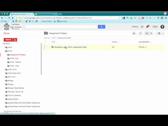 gClassFolders Add-On Instructions