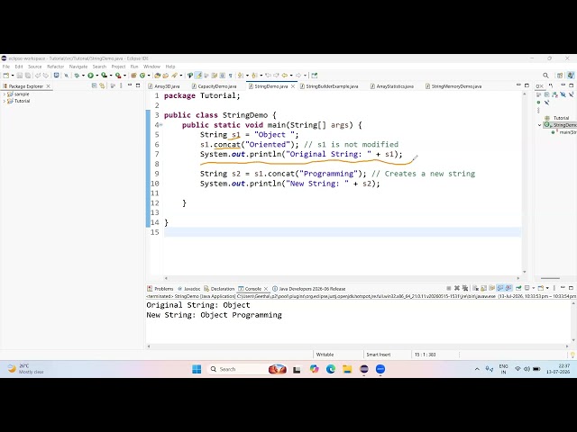 Java String Immutability
