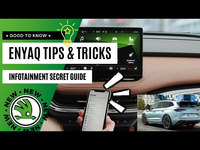 ŠKODA ENYAQ Tips & Tricks 💡 Secrets Guide ENYAQ iV Tutorial 2021 ⭐