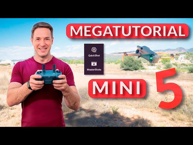🔴DJI MINI 5 PRO: How to Use QUICKSHOTS and MASTERSHOTS | Your Guide to Video Shooting