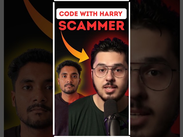 @CodeWithHarry Is A Scammer ? Not Only Code with Harry Even All Free Courses are Scam 😾 In IT