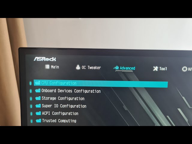 ASROCK: Enable Virtualization to create virtual machines - AMD