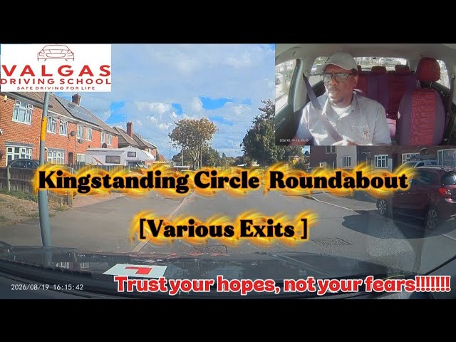 Kingstanding Circle Roundabout [Various Exits]