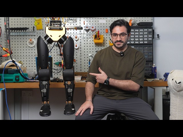 How we built humanoid robot legs