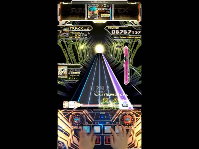 【Sound Voltex III】 PANIC HOLIC (GRAVITY) with hand shot