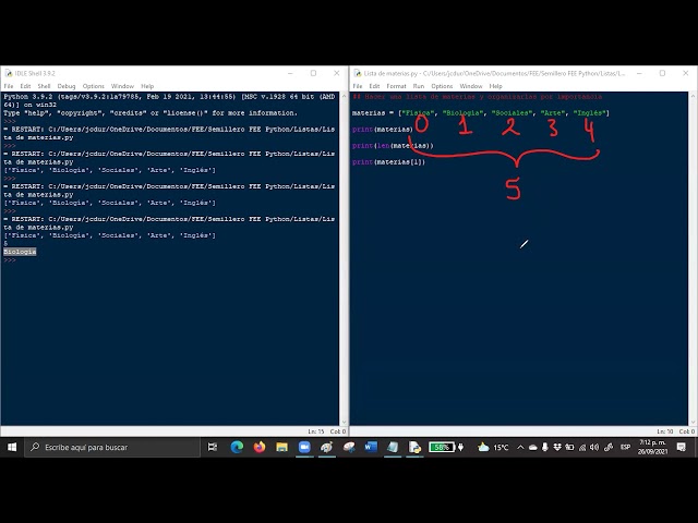 7.3 Programemos listas en Python - Aprende Python con Miniproyectos - Miniproyecto 7