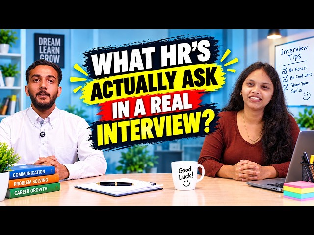 HR Mock Interview: From Introduction to Final Question! #ccna #mock #hrround