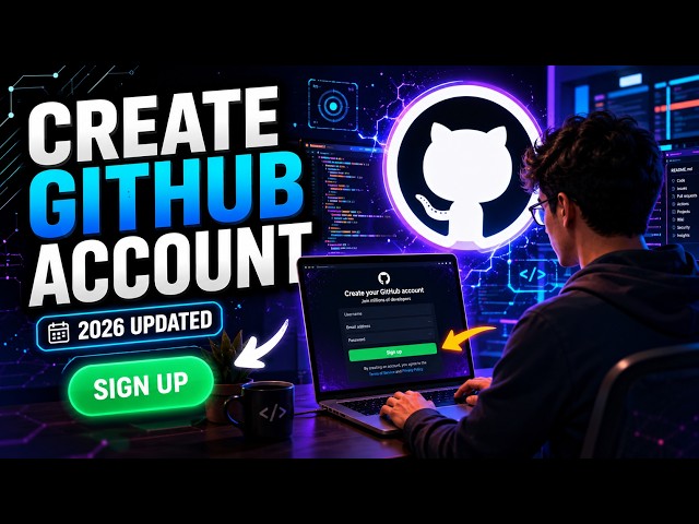 How to Create a GitHub Account in 2026 | Complete Beginner Guide ⭐ (Best